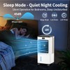 Mobile Air Conditioner, Air Cooler with 3 Modes (Normal/Natural/Sleep), 12H