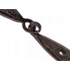 Forged Medieval Iron Leaf Hinge with Nail for Roman /