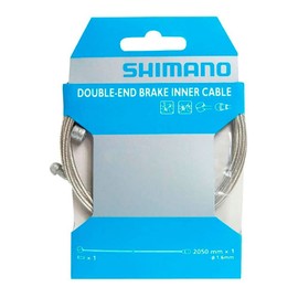 SHIMANO(シマノ) ロード/MTB用ダブルエンドブレーキインナーケーブル 2050mm×φ1.6mm Y80098411