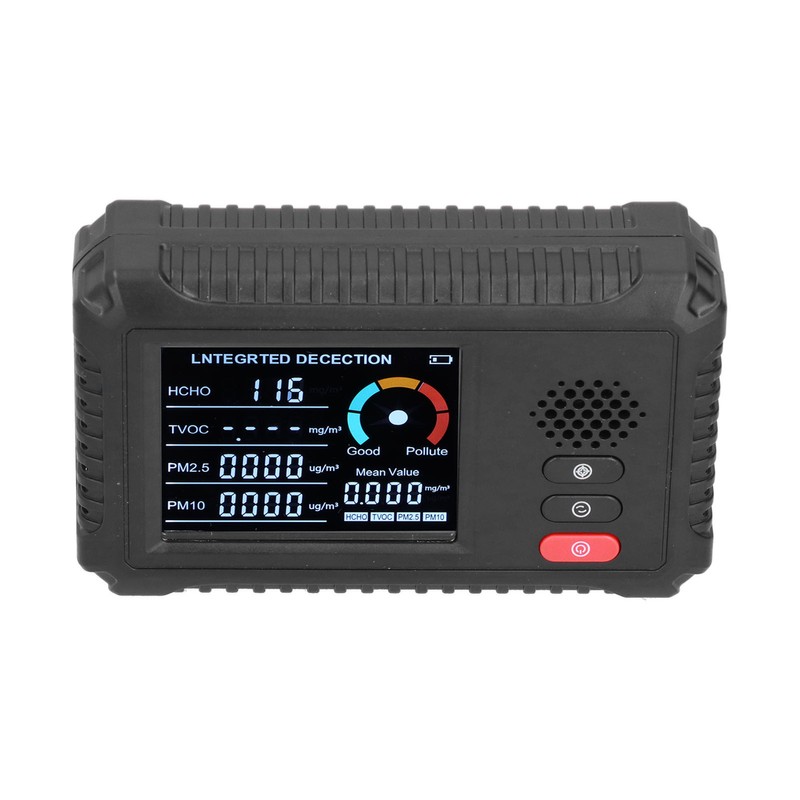 Multifunctional Air Quality Monitor Formaldehyde PM2.5 PM10 Detector for Home