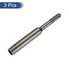 HARFINGTON 3pcs SDS Max Ground Rod Driver 23/64" for 3/8"
