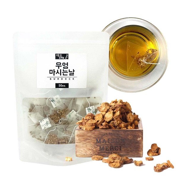 Burdock 50T Tea bags Korean Flavor 우엉 K-food Healthy 3.4oz