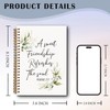 Exqcom a Sweet Friendship Refreshes the Soul Christian Spiral Notebooks,