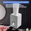 Toothpaste Squeezer Holder, 2 Pieces Automatic Toothpaste Squeezer, Wall Mounted