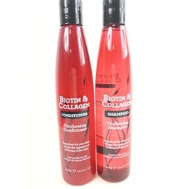Biotin & Collagen Thickening Shampoo and Conditioner, 300 ml each