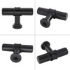 10 Pack Black Cabinet Pulls goldenwarm Cabinet Hardware - LST18BK