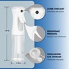 HPPFFY Continuous Spray Bottle for Hair, 1Pack White 6.8oz Mister