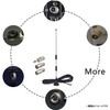 Audio Fan FM Antenna FM Radio with 3 Converter Adapter