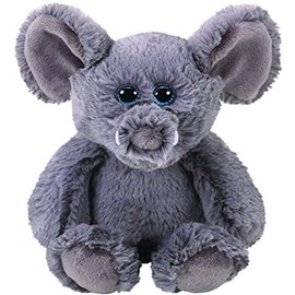 TY Ella Elephant Attic Treasure Soft Plush Toy for Kids - Teddy Baby Toy Collectible Stuffed Animal - Medium