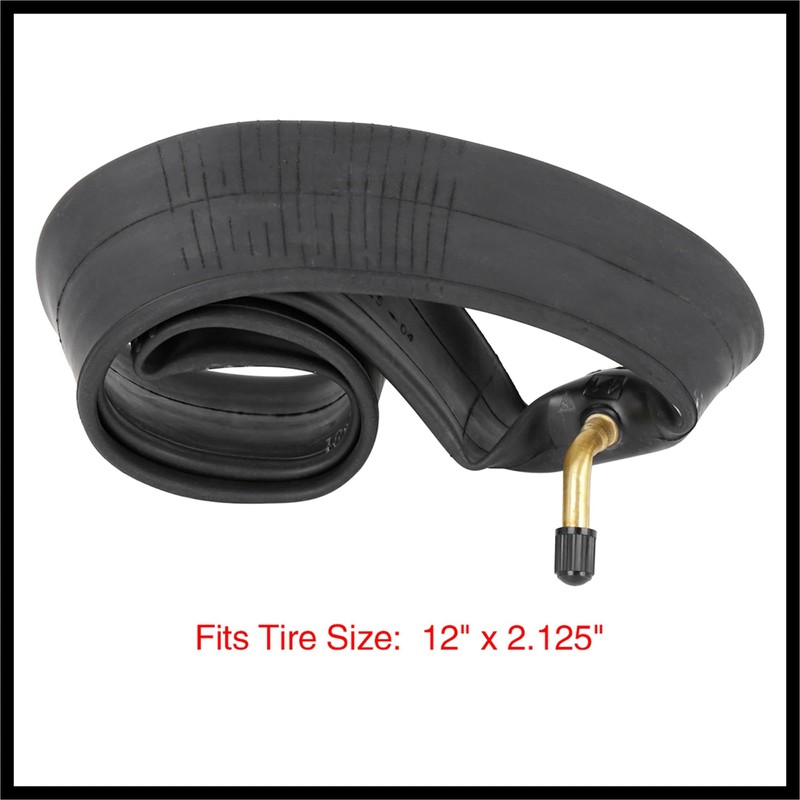 Hihaha 12 Inch Bike Inner Tube 12x2.125 Bent Bicycle Inner