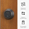 Design House Pro Deadbolt, Single Cylinder, 2-Way with Latch, Round