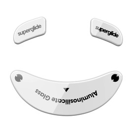 Pulsar Gaming Gears Superglide - Fastest and Smoothest Mouse Feet/Skates Made with Ultra Strong Flawless Glass Super Fast Smooth and Durable Sole for G-Wolves Hati-S Wireless