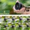 FANHAO Heavy Duty Garden Hose Nozzle, 100% Metal Water Nozzle