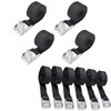 Pack of 10 Bicycle Tie Down Straps 1 m Tie
