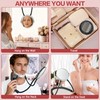 XWZMR Double Sided Mirror to See Back of Head,Self Hair