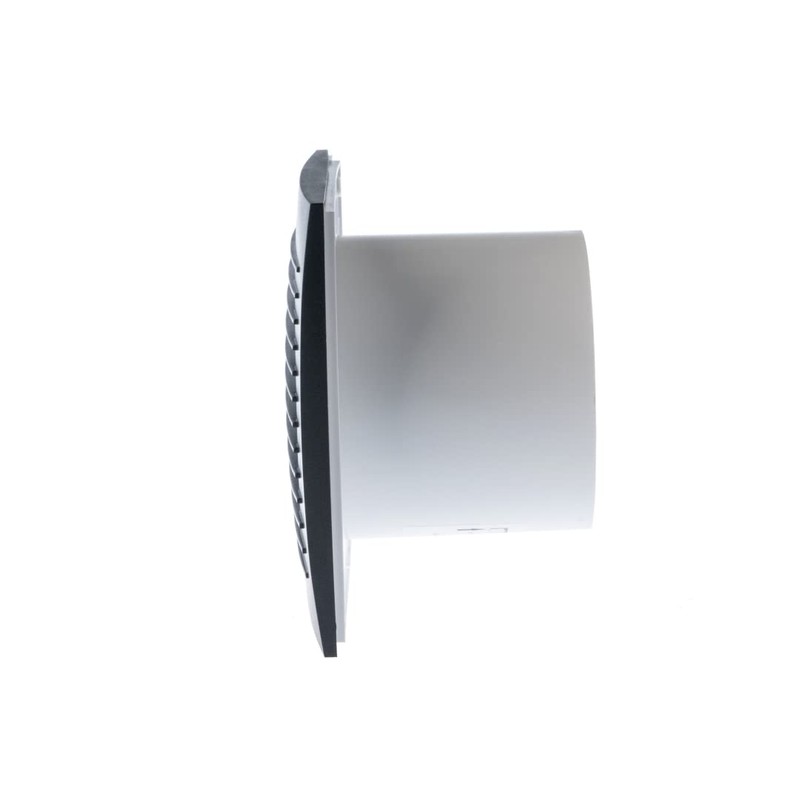 Diameter: 100 mm, Anthracite Bathroom Wall Fan, Exhaust Fan, Quiet,