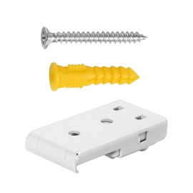 ZSTARR Ceiling Curtain Track Accessories (Ceiling Brackets 4PCS)