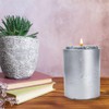 Velón Color Plata 500 grs | Potencializar rituales | Decoración