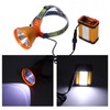 Gavigain Rechargeable Safety Mining Headlight with Sponge Pad, Aluminum Alloy