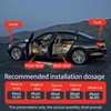 Car Door Rubber Seal Strip Automotive Weather Stripping Double Layer