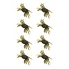 8Pcs Artificial Crab Bait 13cm 33.5g Simulation Crab Soft Lure