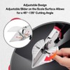 Multi Angle Miter Shears, Heavy Duty Adjustable 45°-135° Trim Cutter
