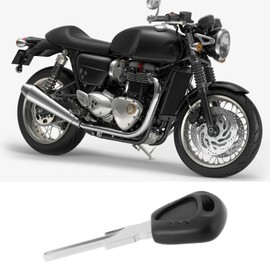 The Lord of the Tools Motorrad-Schlüsselrohling ZD24R Ungeschliffen Kompatibel mit Triumph-Motorrädern Schlüsselcodes Zwischen 0001 Und 3001