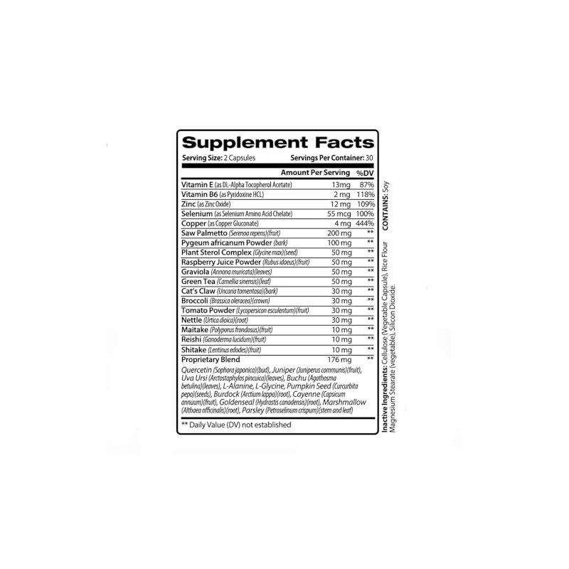 PureNature Prostanova - Natural Prostate Support Supplement with Saw Palmetto