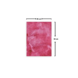 Le Jardin du Lin Bedruckte Baumwoll Taschen mit Kordelzug, Einkaufstasche, Beutel, Stoffsack, Stofftasche, Gemüsesack, Wiederverwendbare, Umweltfreundlich, Mehrzweck, Faltbar, Größe: 40x50 Cm