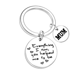 Nfyxcaz Mum Gifts Mum Keyring from Daughter Son Mother's Day Gifts Mother Keychain Christmas Birthday Gifts for Mum (mum gifts-4)