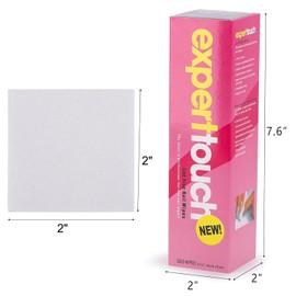 BTYMS 650 Pcs Lint Free Nail Wipes, 2" x 2" Nail Polish Removers Cotton Pads