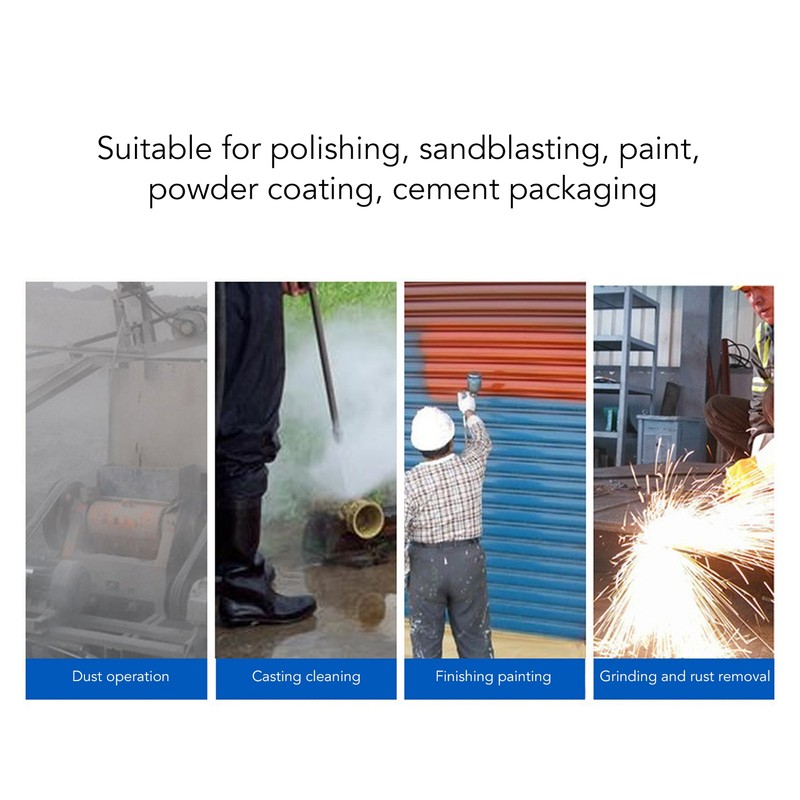 Sand Blasting Hood Industry Abrasive Sandblaster Hood Cover Shawl Cap