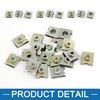 A ABSOPRO Spring Metal Plate U Shape Clips Speed Nuts