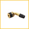 REPAIROCK Brass Angled Tubeless Tire Valve Stem 3pcs for Moped