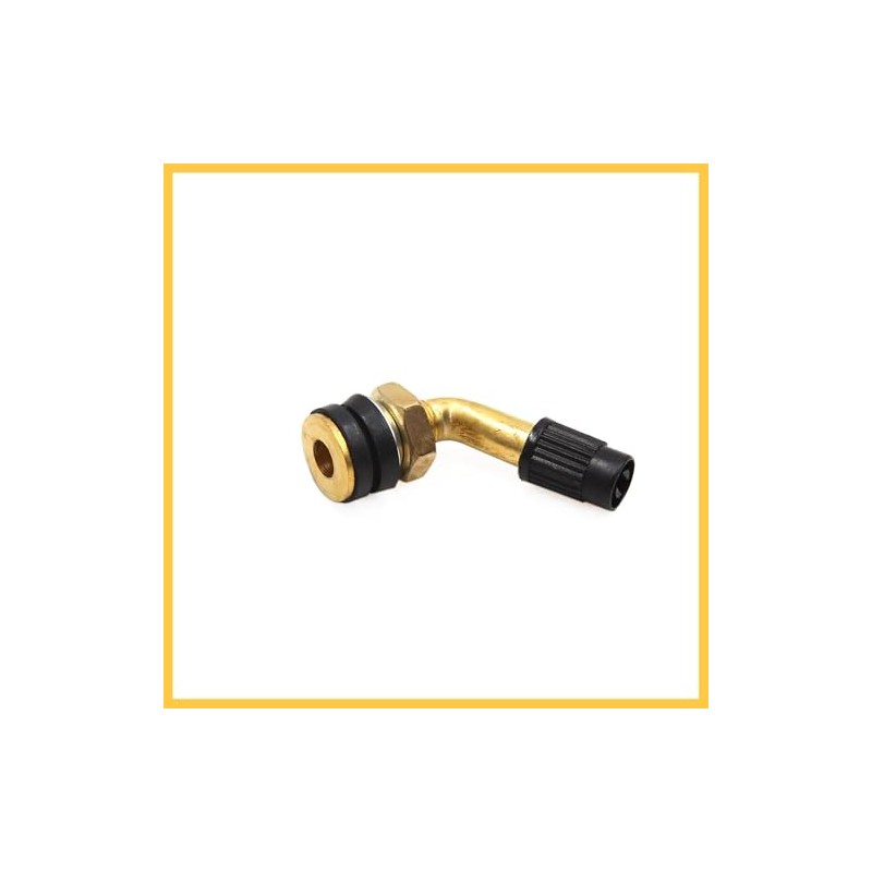 REPAIROCK Brass Angled Tubeless Tire Valve Stem 3pcs for Moped