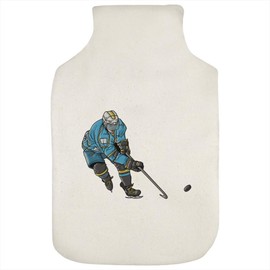 'Ice Hockey Player' Hot Water Bottle Cover (HW00018792)