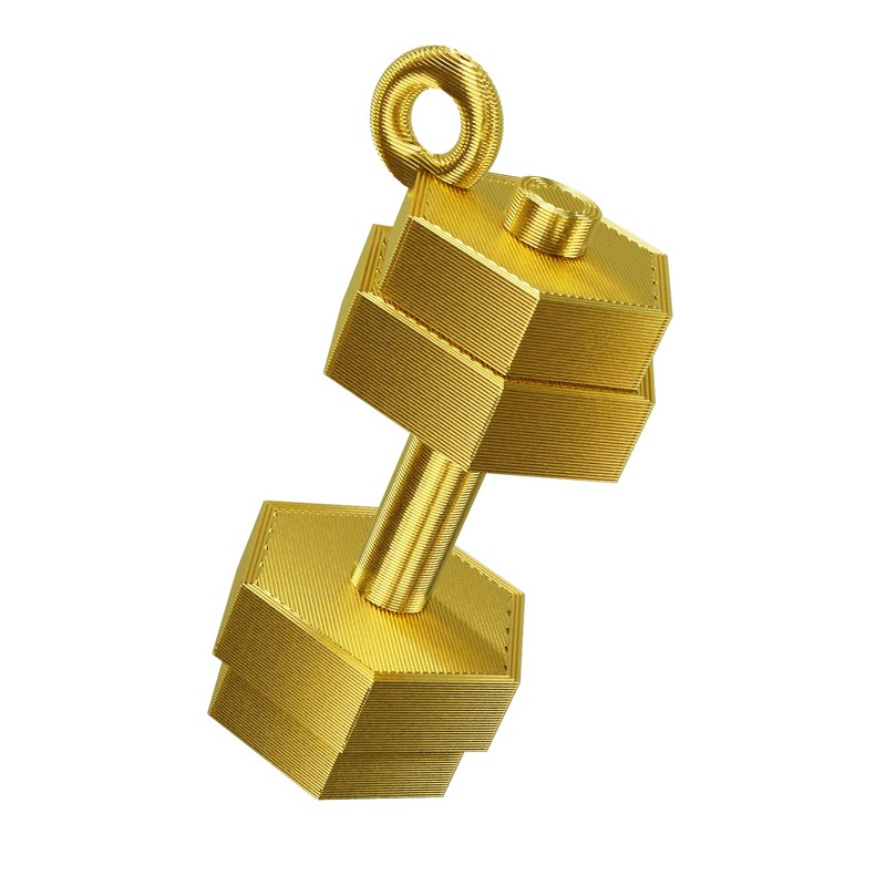 Dumbbell Christmas Tree Bauble Decoration Ornament For Christmas Xmas Noel