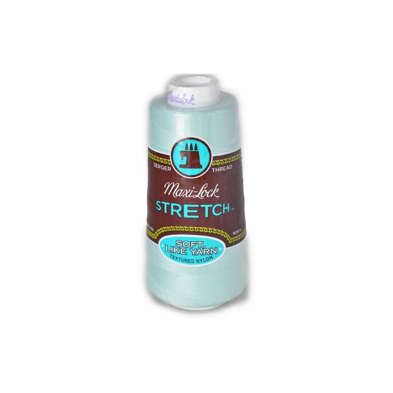 A&E Maxi Lock Stretch Textured Nylon Mint Green Serger Thread