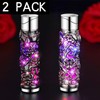BJZFAA 2 Pack Colorful Black and Silver Lighter Torch Cool,Refillable