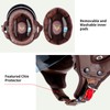 VCOROS Half Helmet Motorcycle DOT Approved Open Face Helmet with