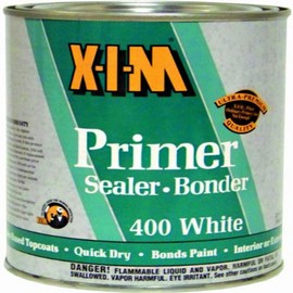 qt XIM Products 11022 White XIM, 400 White Solvent-Based Primer Bonder/Sealer