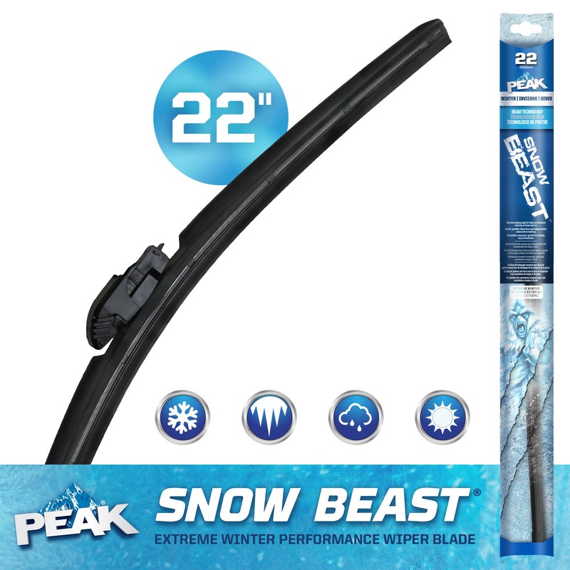 PEAK Snow Beast Winter Windshield Wiper Blade, 22-inch