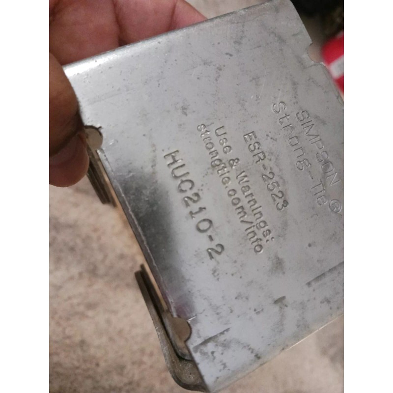 Simpson Strong-Tie HUC210-2 2x10 Double Face Mount Hanger (2pcs)