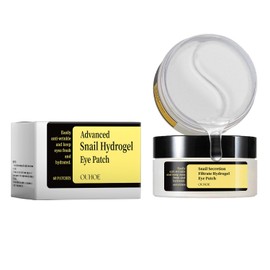 60Pcs Snail Mucin Under Eye Patches, Collagen Hydrating Gel Pads, Snail Mucin Eye Pads, Reduce Puffy Eyes & Dark Circles, for Wrinkle, Women Men Beauty Personal Skin Care Products