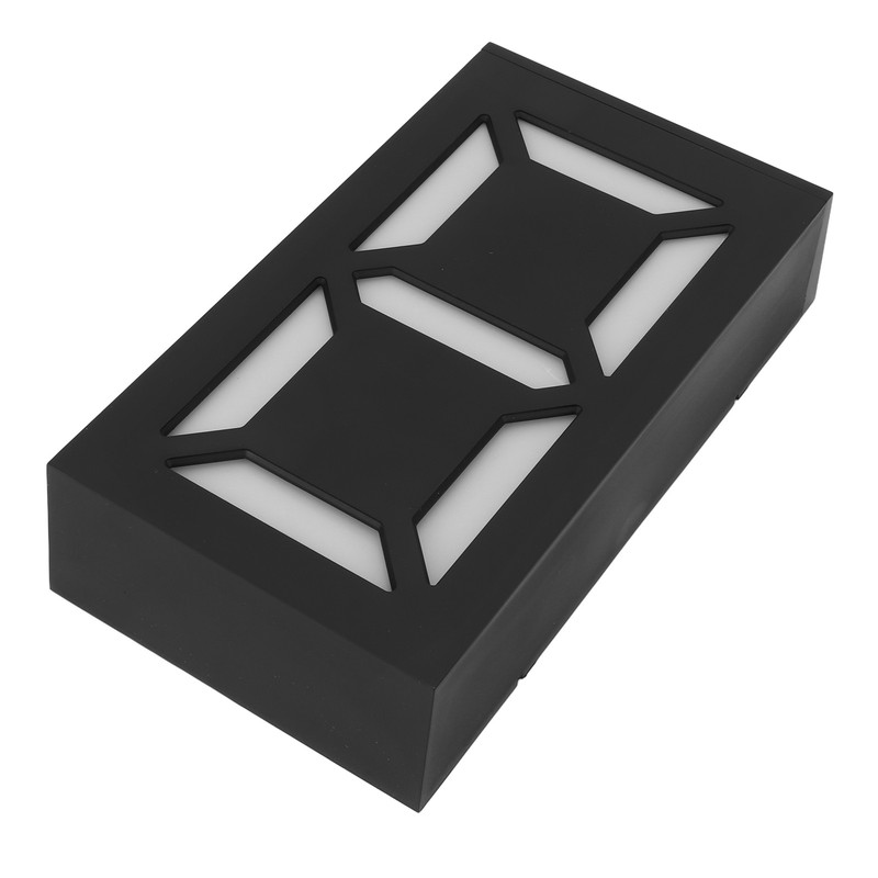 Solar LED House Number Light Garden Solar Powered Address Sign