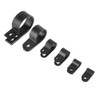 Cable Clamps, 200Pcs Nylon Plastic P-Style Mounting Clamps 3/16" 1/4"