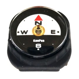 KanPas Mini Luminous Button Compass for Watch Band Lanyard (A-20)