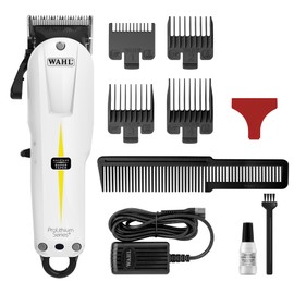 Wahl Super Taper Cordless Hair Clipper - Professional Pack with Combs 1/2, 1, 1.5, 2, 3 & 4