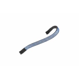 Shires Aviemore Wide Diamante Browband - Blue/Black Pony