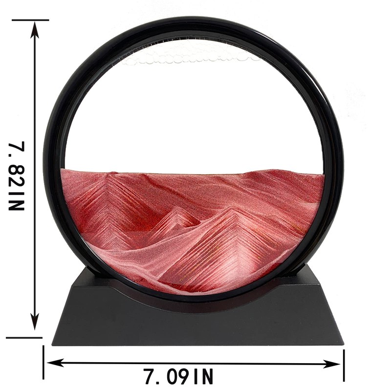 SANDCLE Moving Sand Art Picture Liquid Motion - Moving Sand